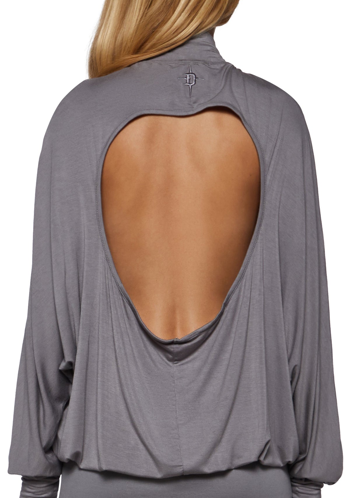 Reloop High Neck Dolman Mini Dress