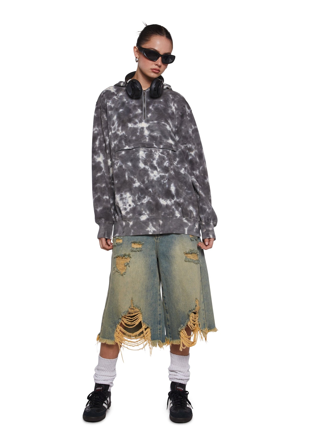 FYP Page Washed Oversized Hoodie