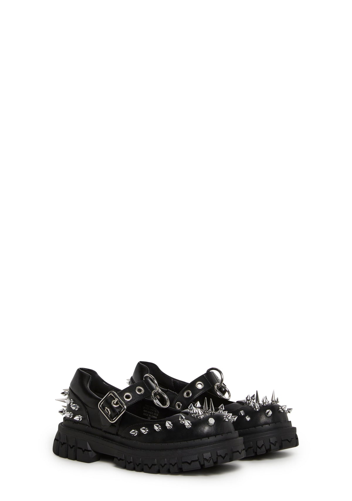 Spiked Teen Craft Mary Janes