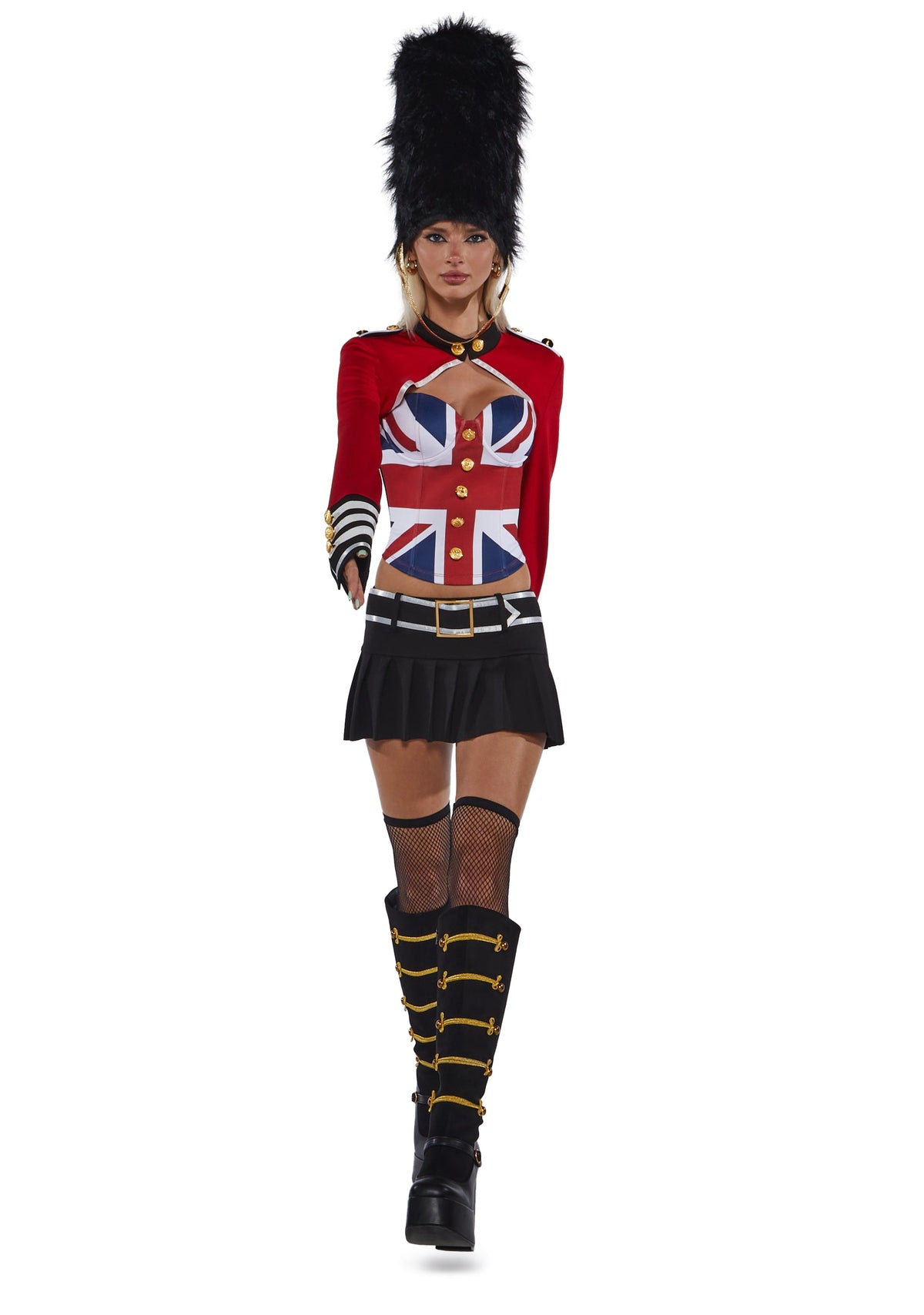 Queen's Guard Corset Costume