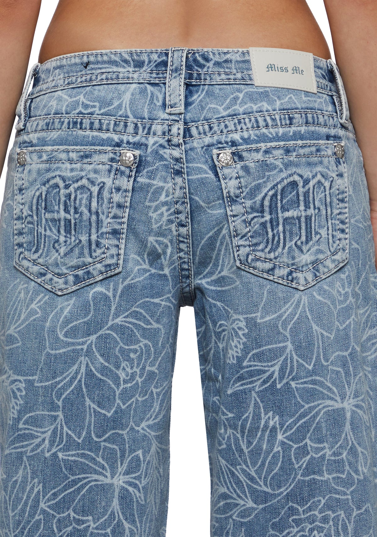 Peony Wide Leg Jeans Light Wash