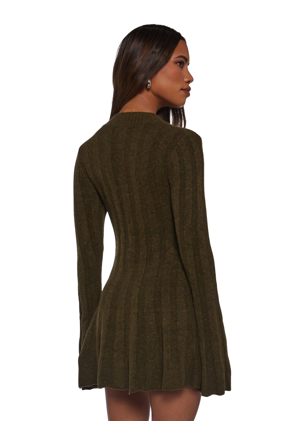 Cafe Reverie Mini Dress - Green