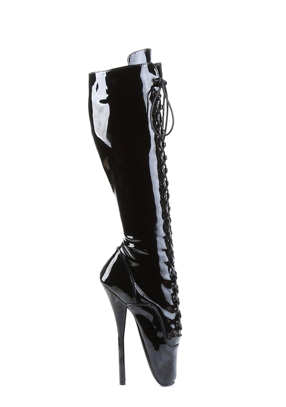 Ballet-2020 Spike Heel Ballet Knee Boots