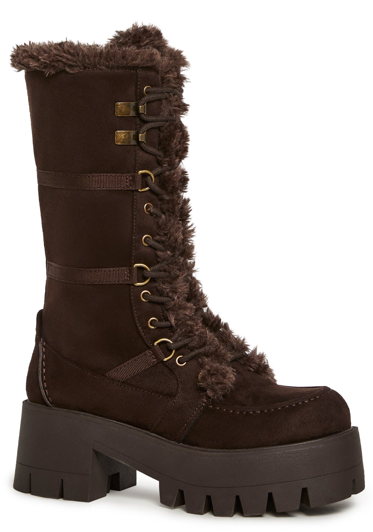 Grunge Trek Hiking Boots - Brown