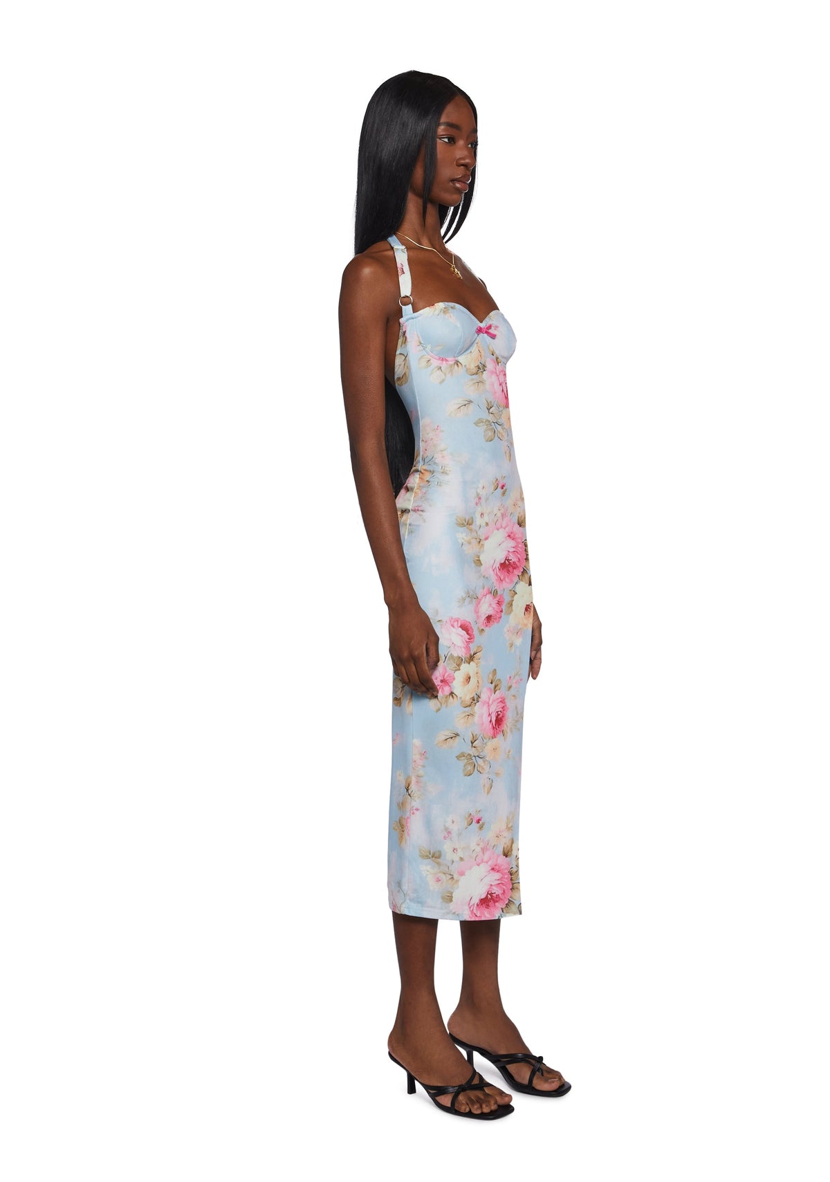 Romance Nights Floral Maxi Dress