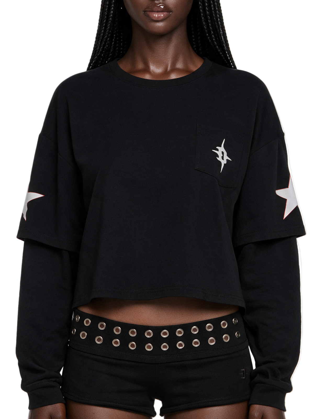 Remix Layered Twofer Long Sleeve Tee