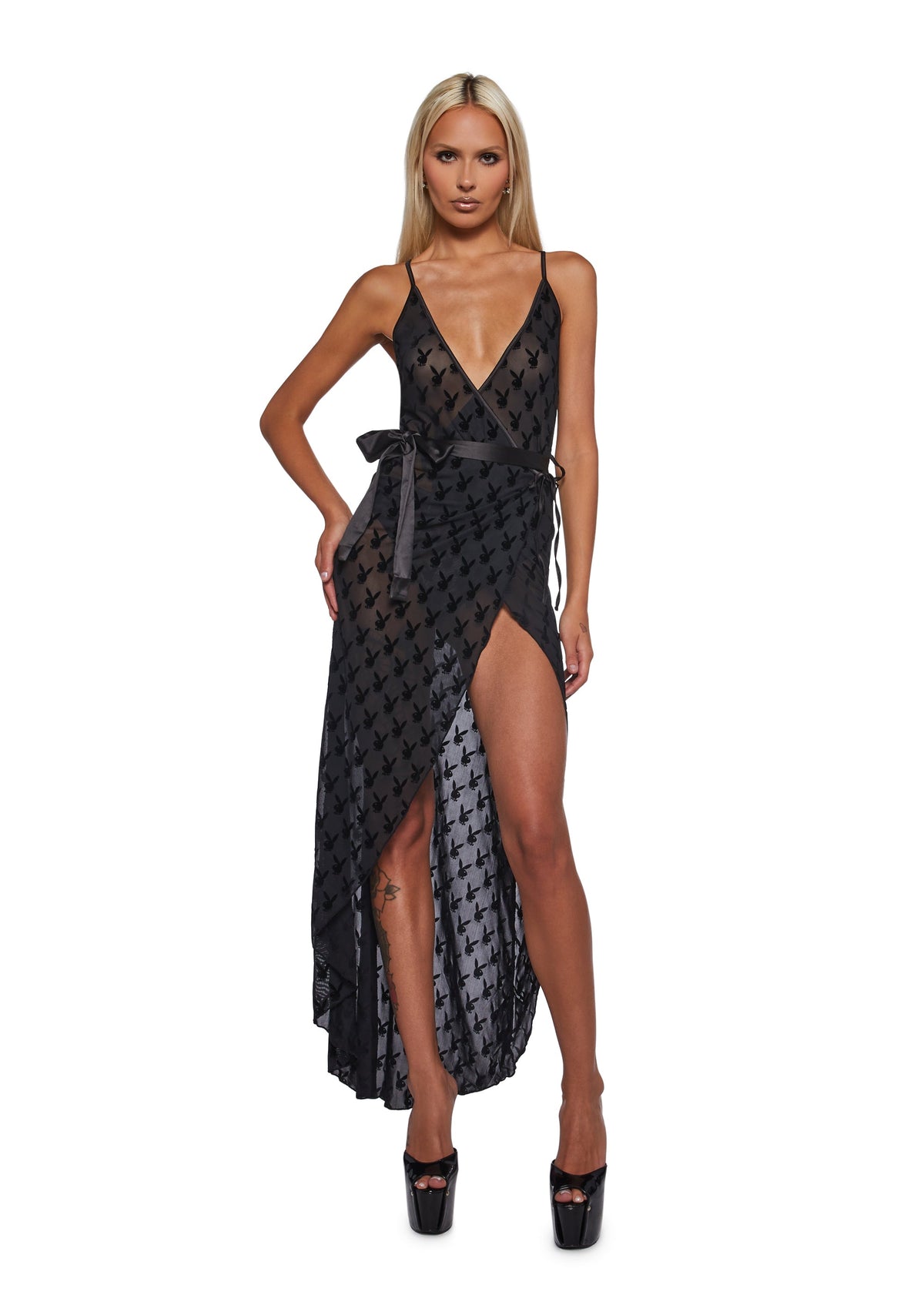 Playboy Bunny Noir Slip
