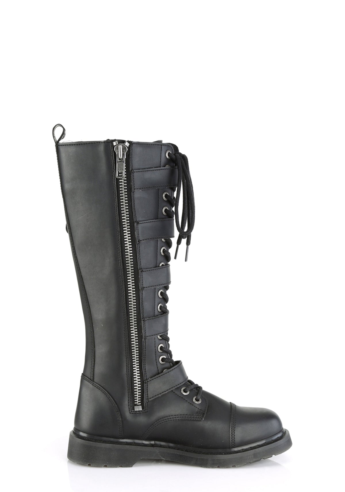Bolt-425 Buckle Knee High Combat Boots