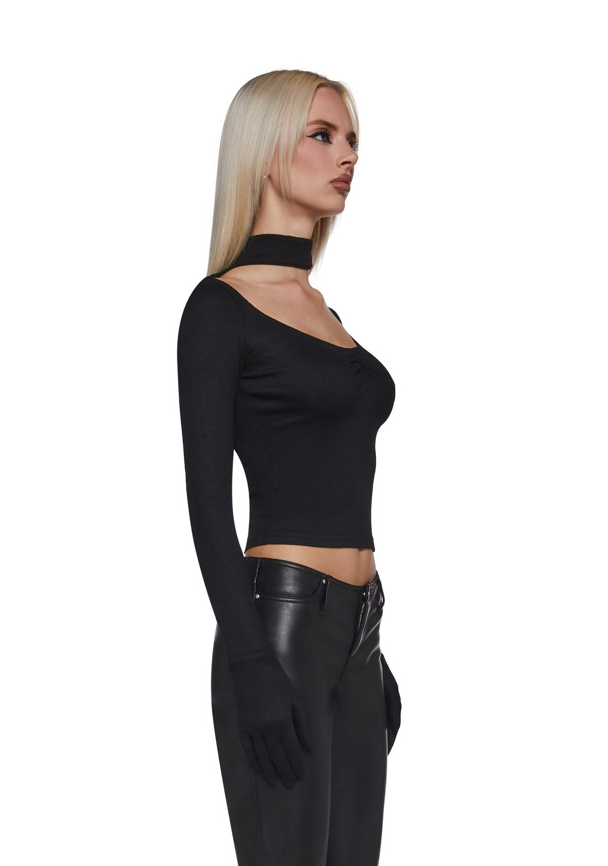 High Rise Connections Long Sleeve Top