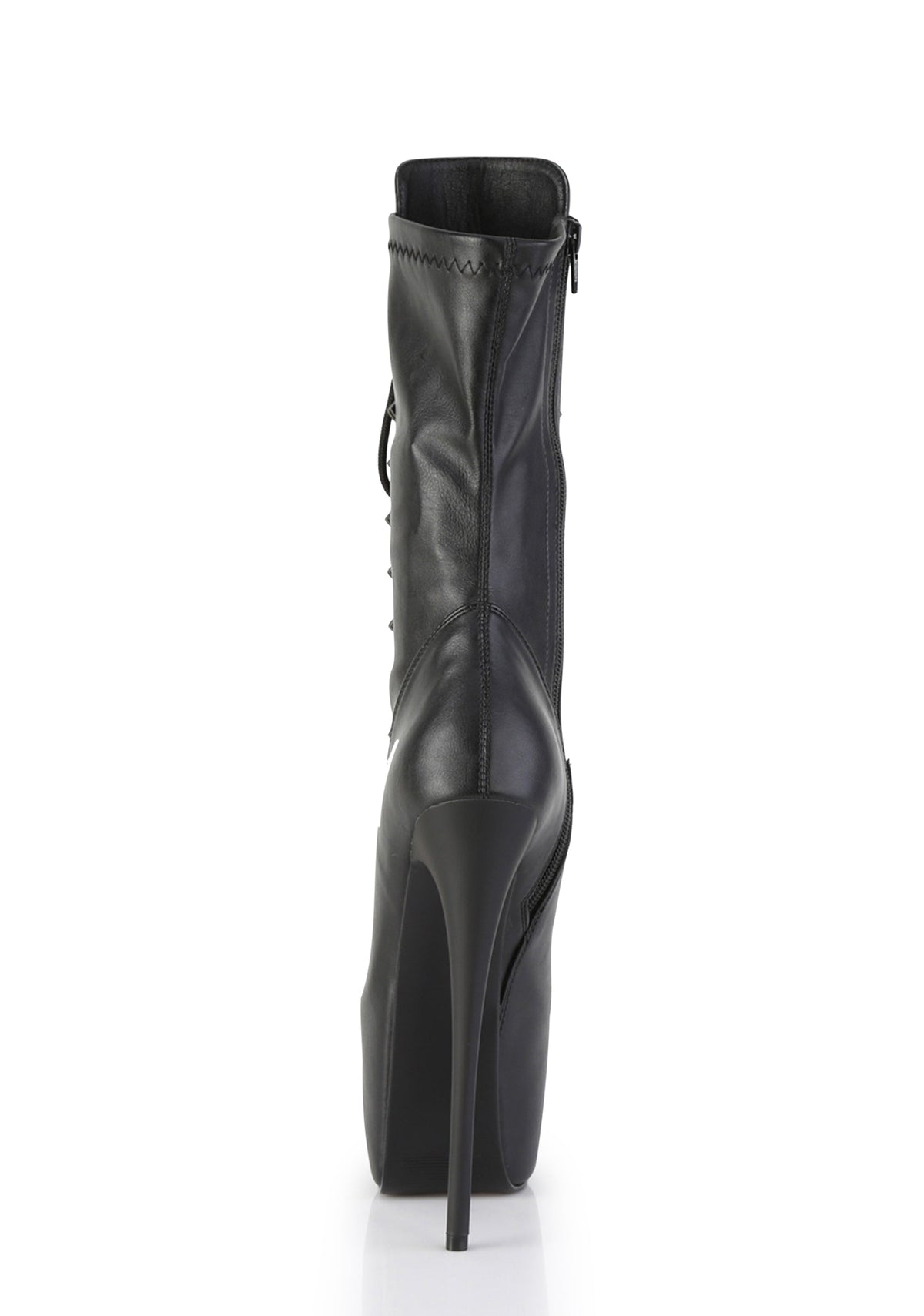 Jubilant-1048 Platform Mid-Calf Boots-Black PU