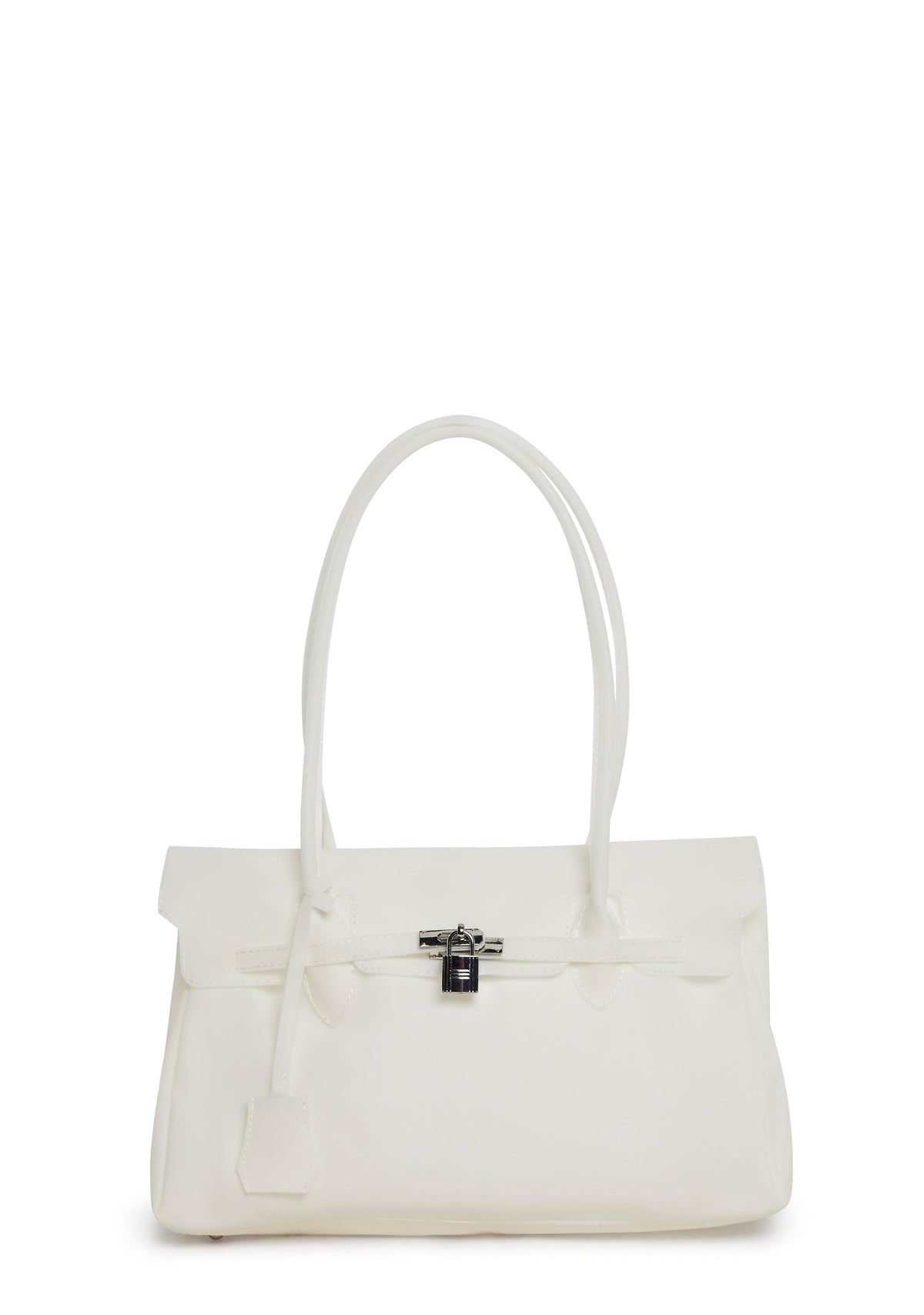Candy Jelly Firkin Handbag - White