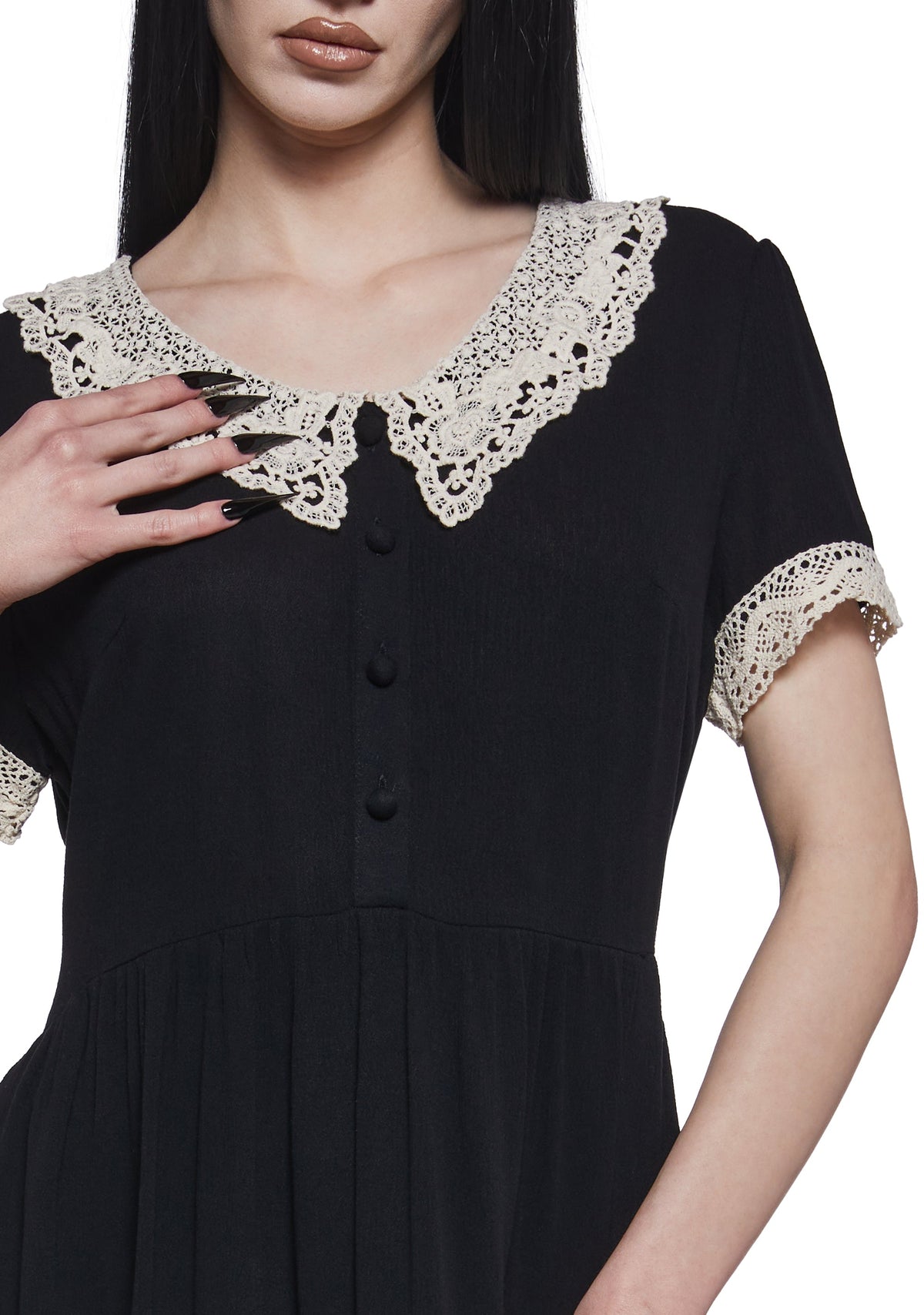 Goth Doll Mini Dress