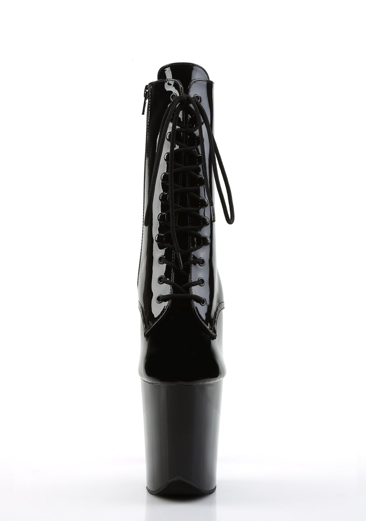 Flamingo-1020 Platform Ankle Boots-Black