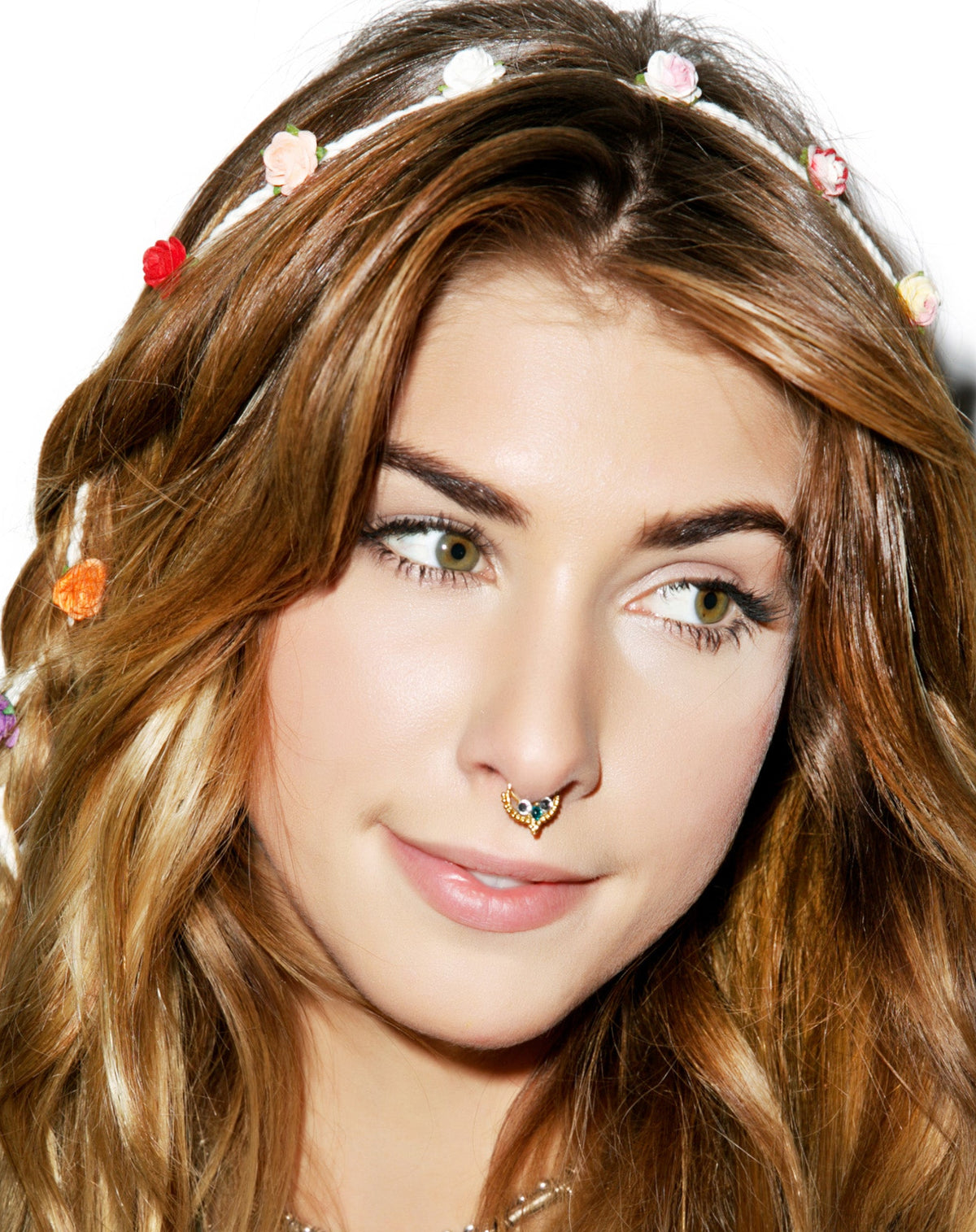Bella Floral Headband - Pink