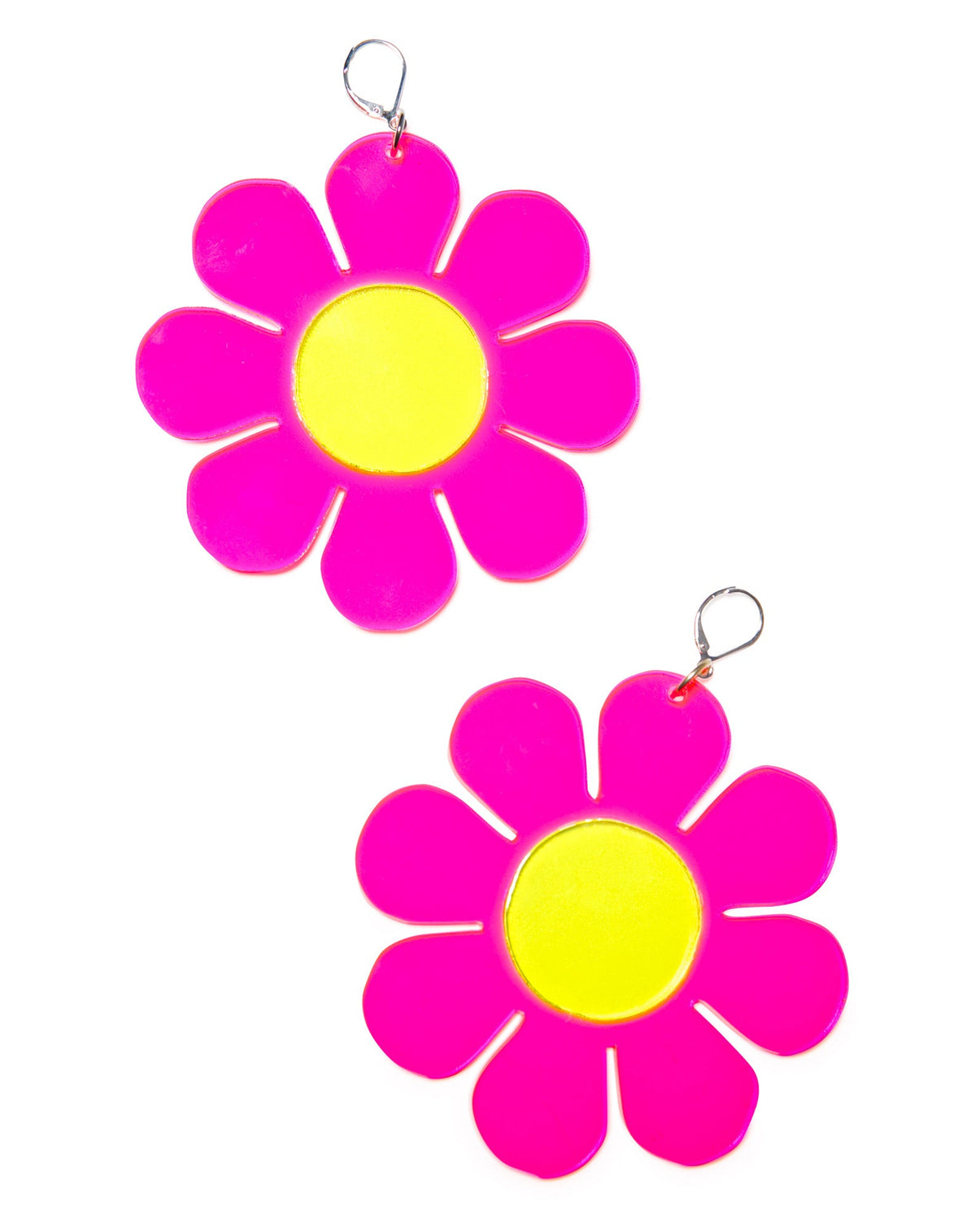 Flower Powerz Earrings - Light Pink