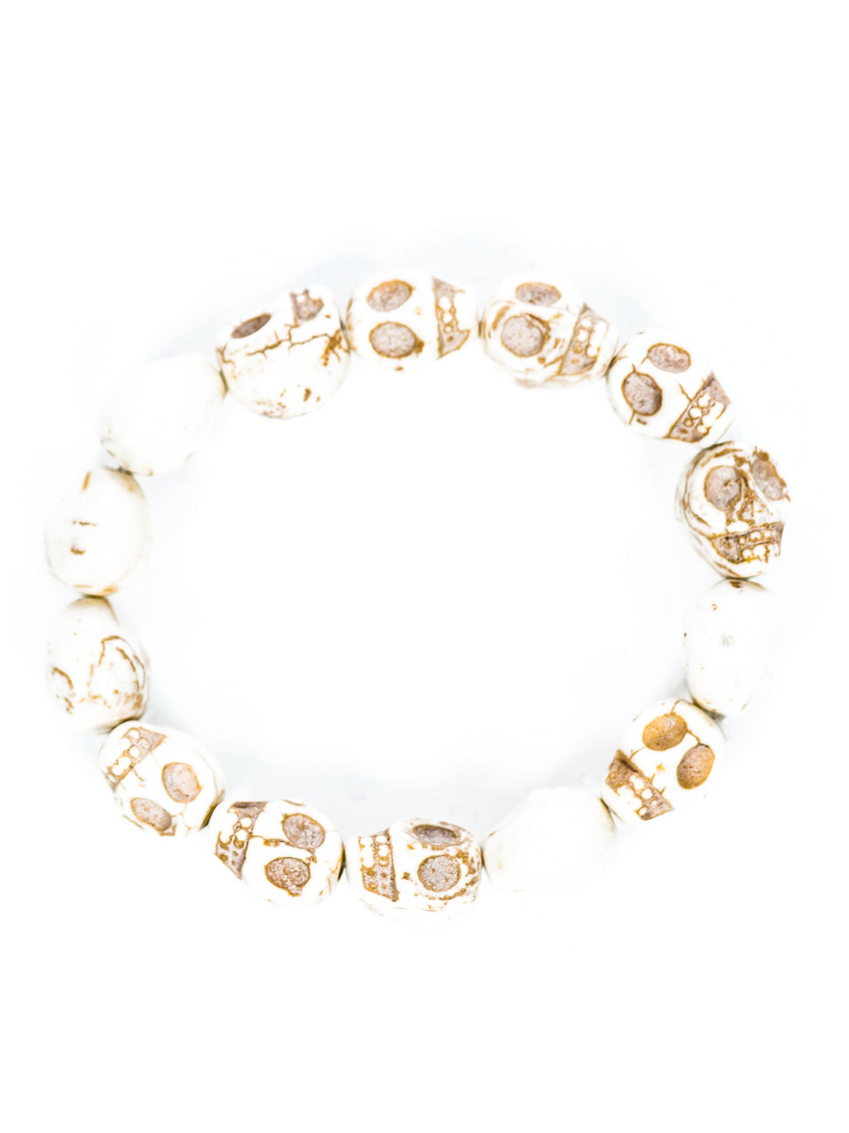 Skull Bracelet - Off White