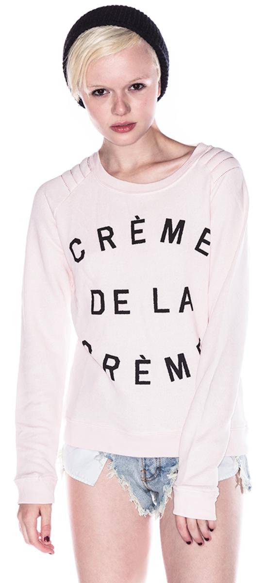 Creme De La Creme Sweater - Black