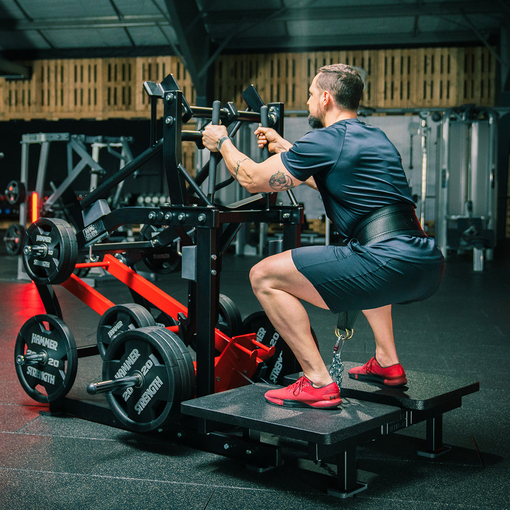 Hammer Strength Plate Loaded Belt Squat