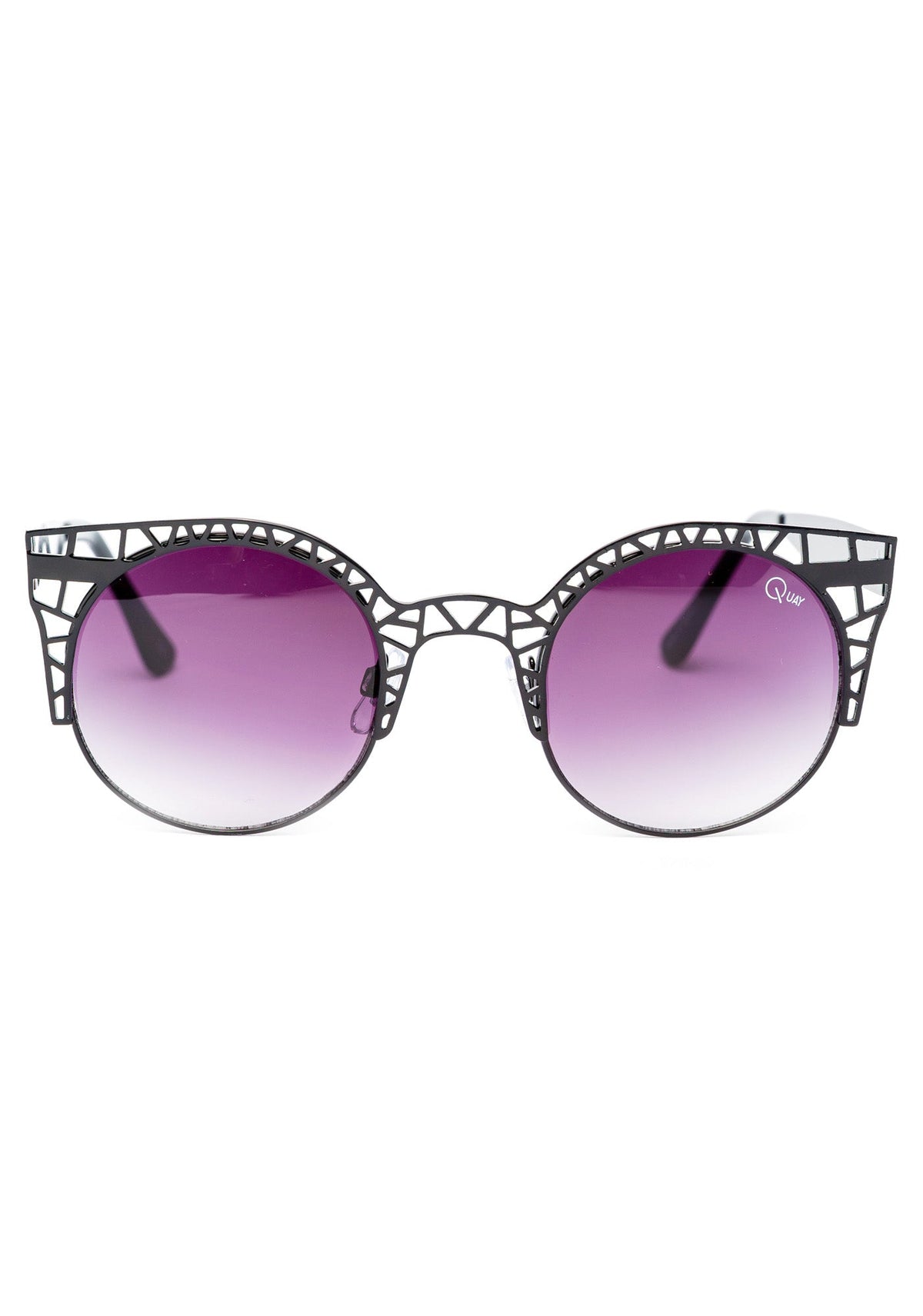 Quay Eyewear Fleur Sunglasses - Black
