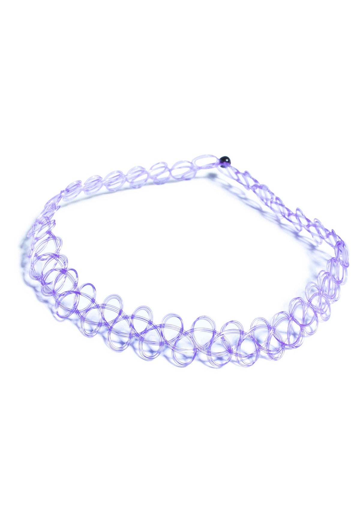 Mermaid Tattoo Choker - Purple