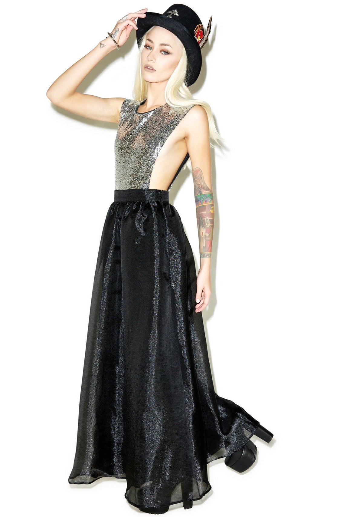 Nippon Maxi Skirt - Black