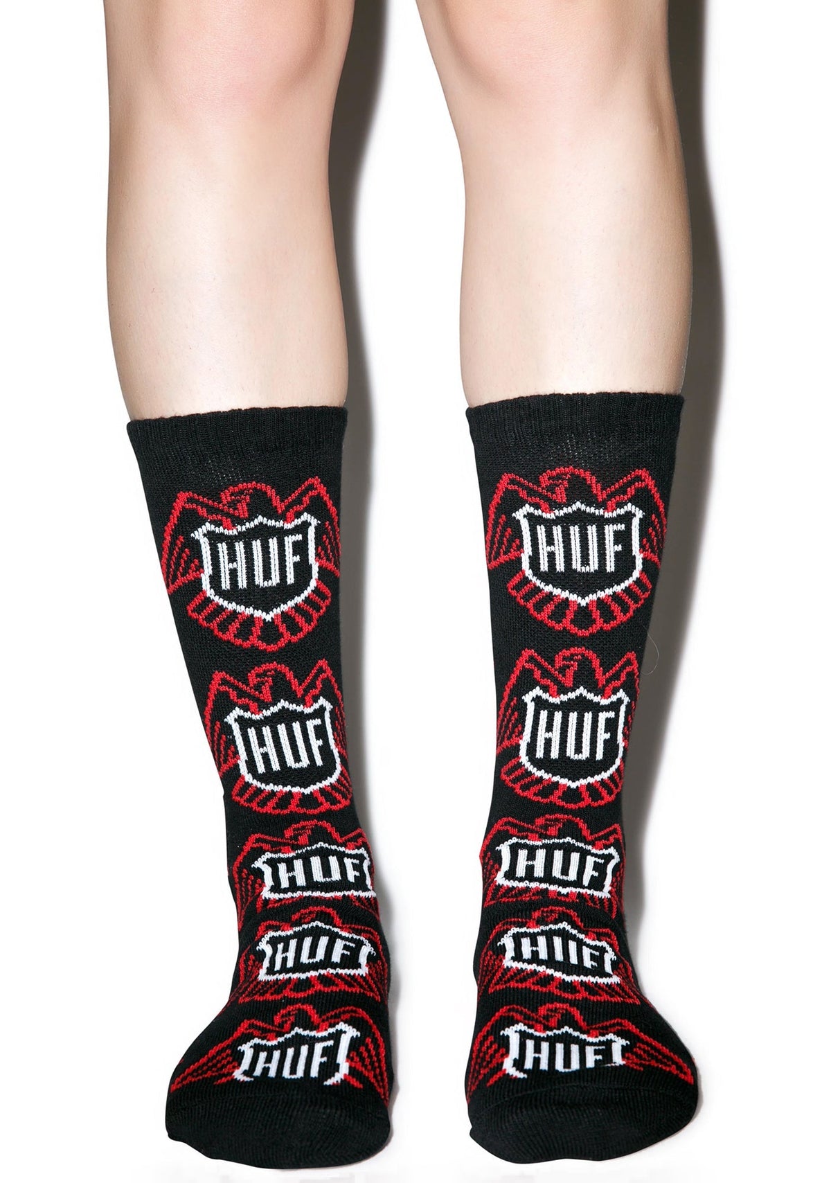 Thunderbird Crew Socks - White