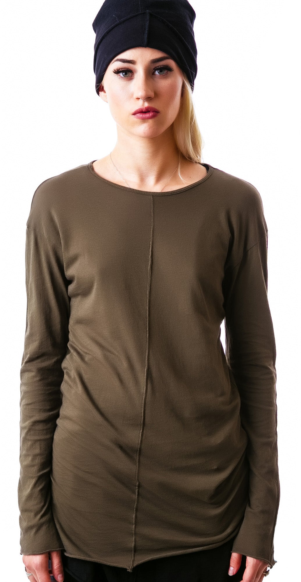 Knomad Long Sleeve Crew - Dark Green