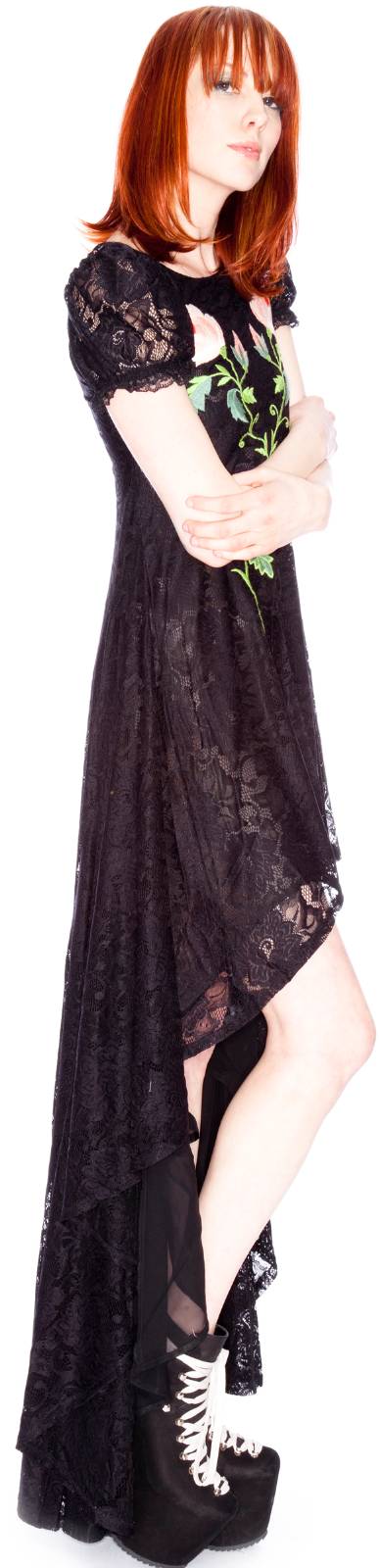 The West Was Won Hankshaw Dress - Black