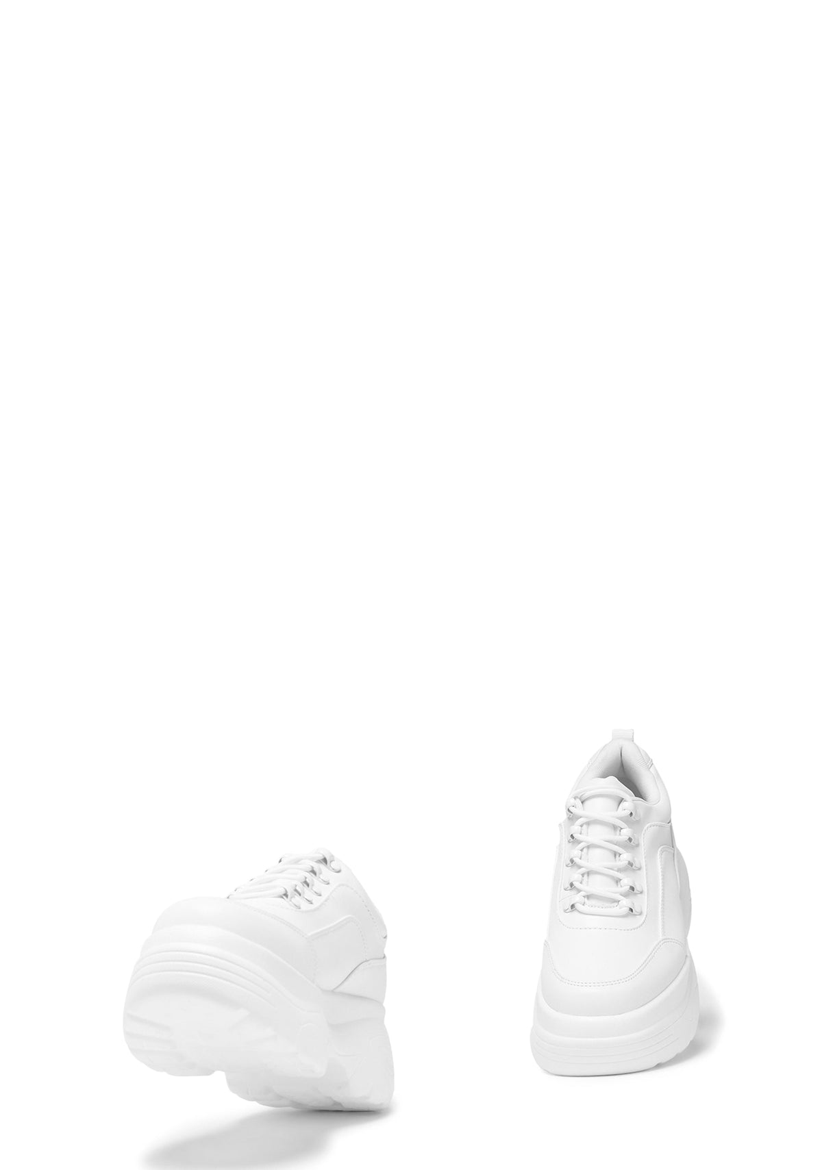 Jennie Striker Chunky Bubble Trainers - White
