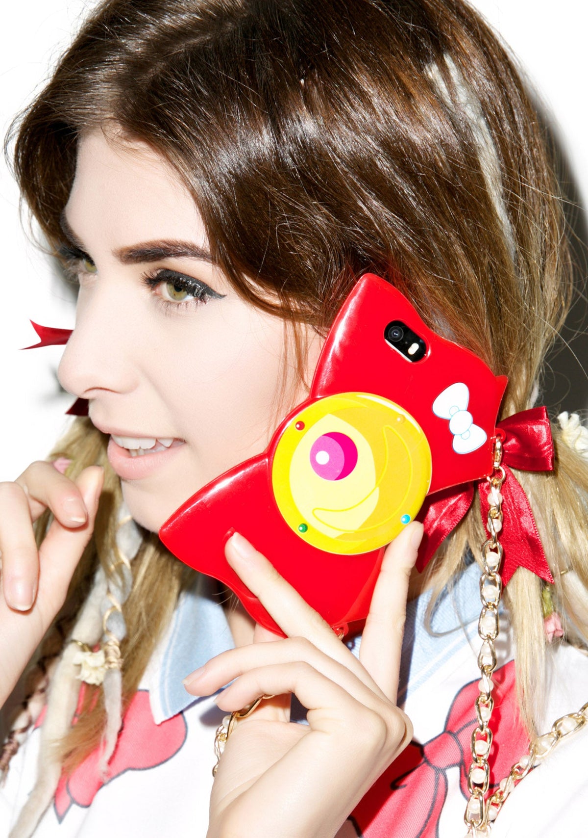 Sailor Locket Bow iPhone 5 Case - Red