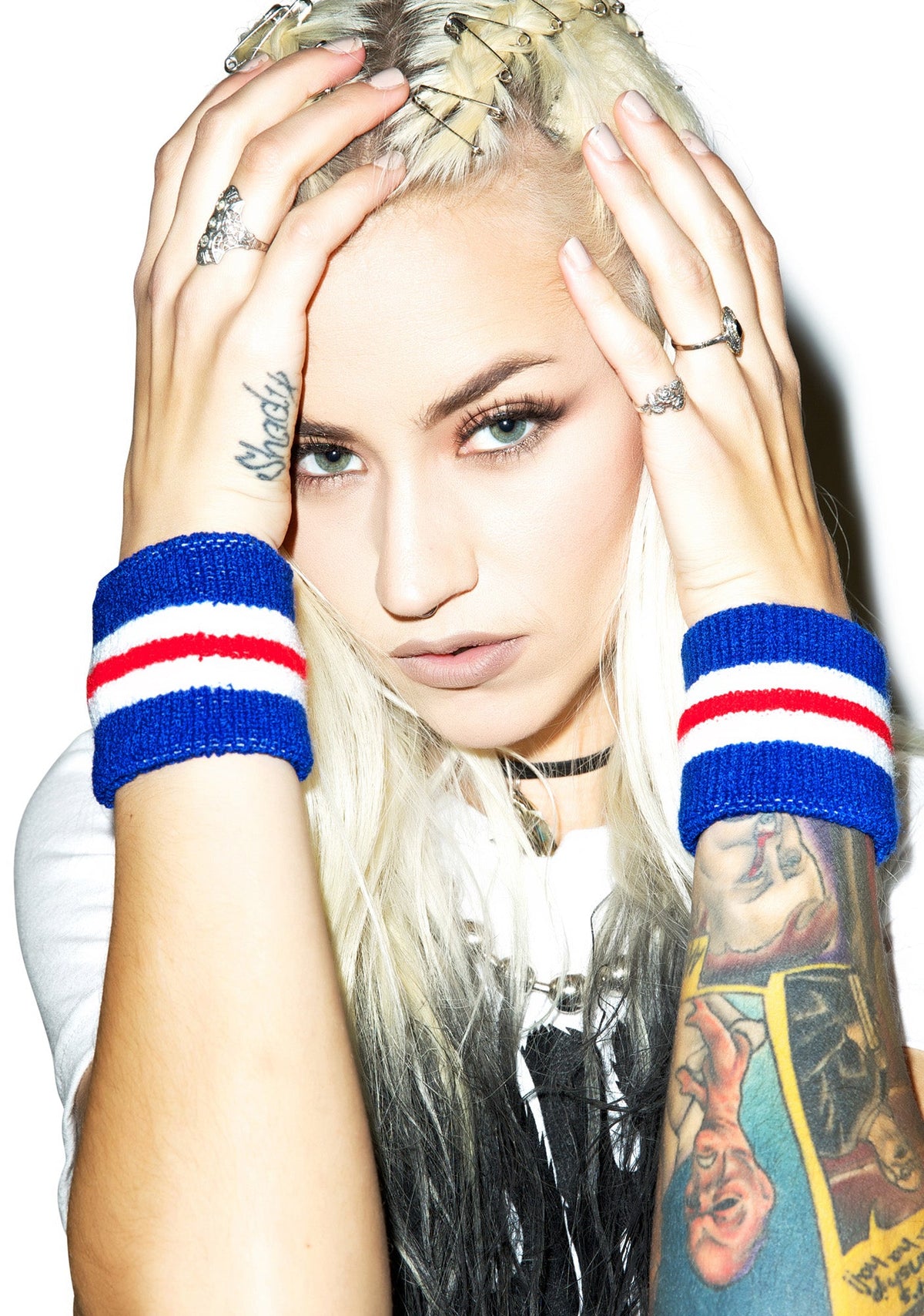 Show Your Stripes Sweatband - Black