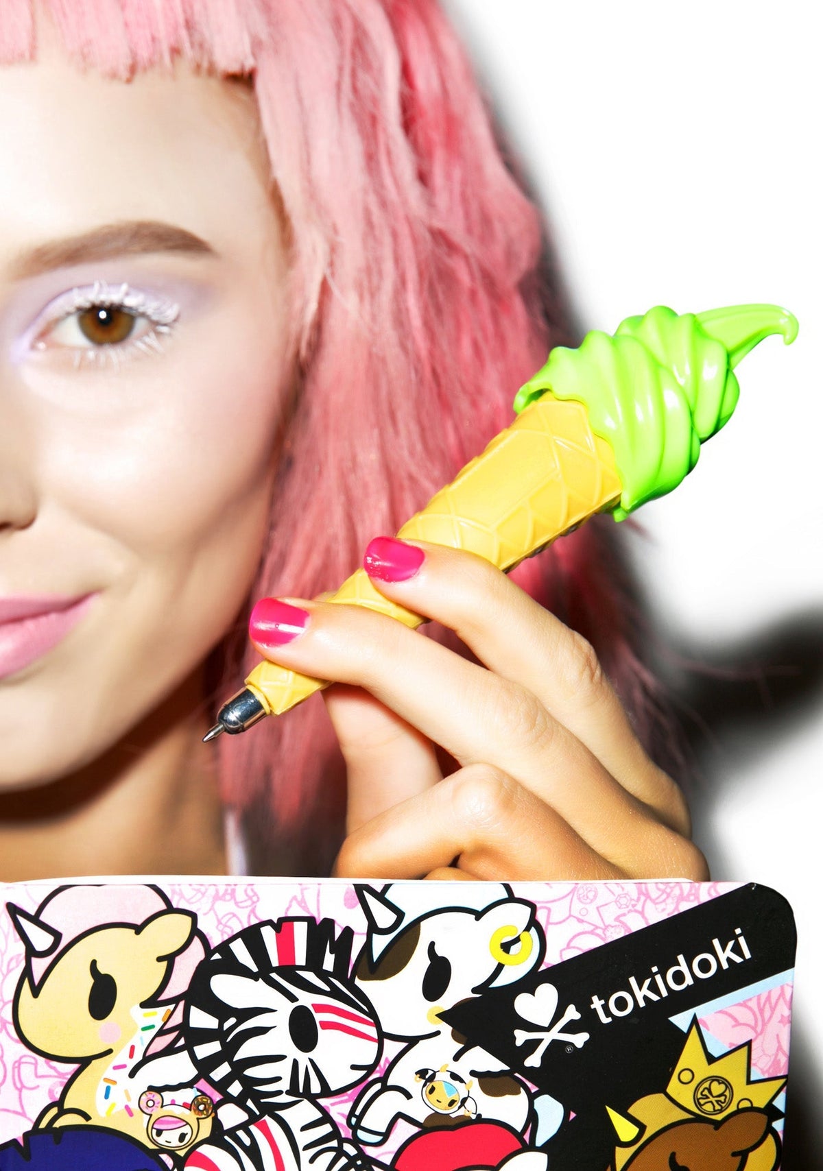 Soft Serve Ice Cream Pen - Yellow