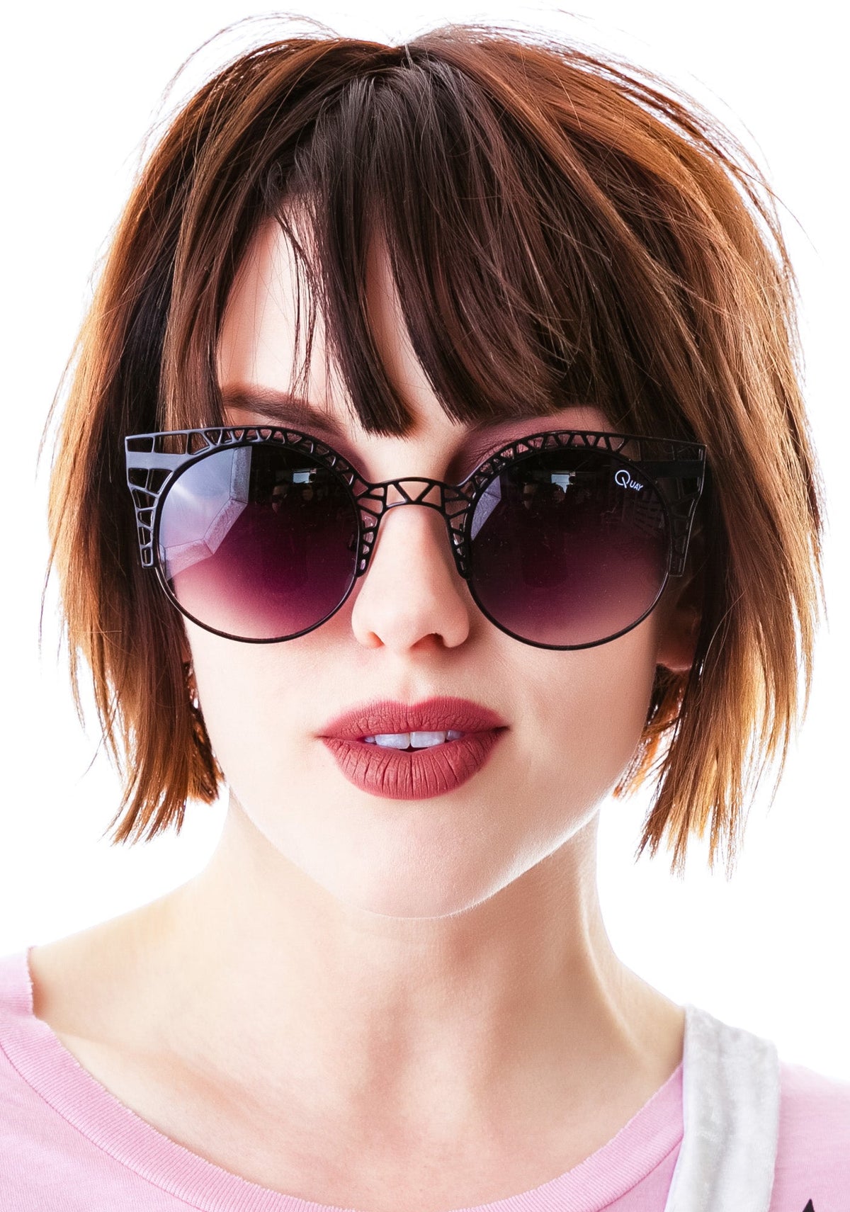 Quay Eyewear Fleur Sunglasses - Black