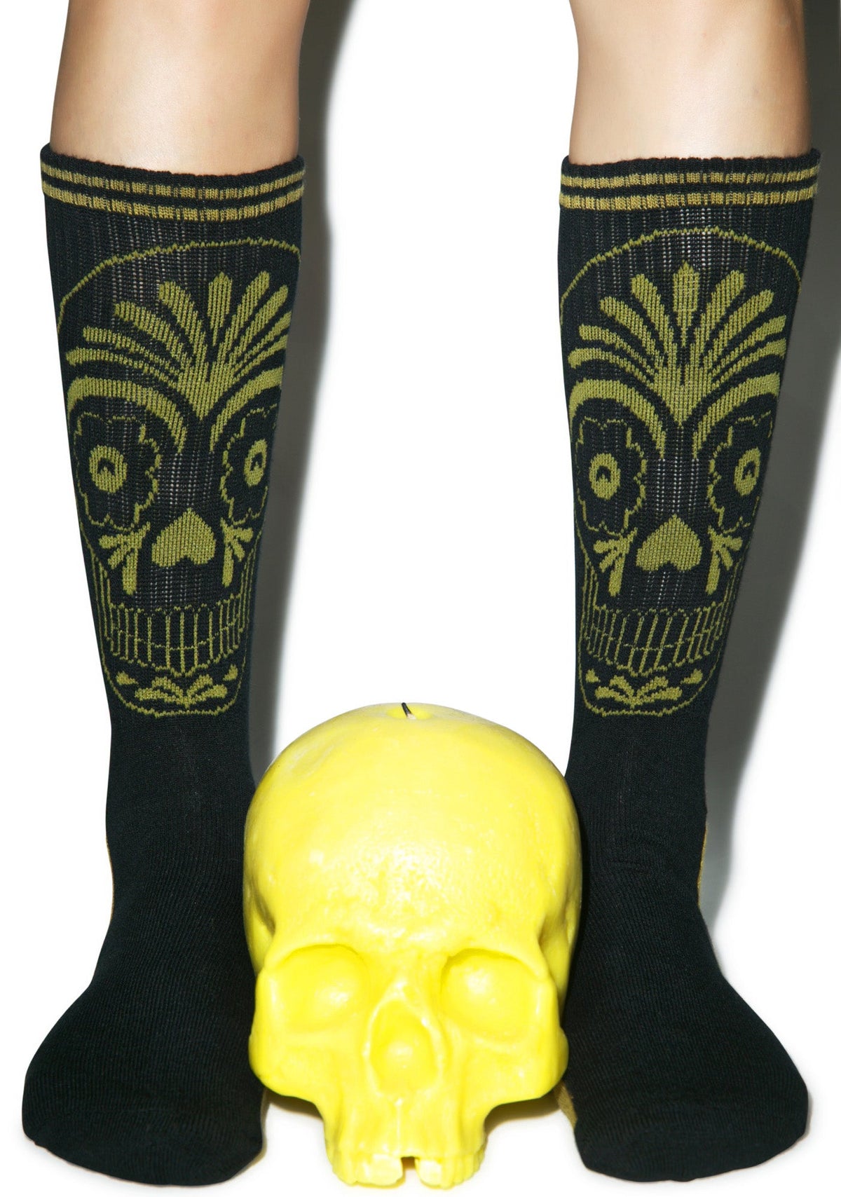 Muertos Socks - Light Blue