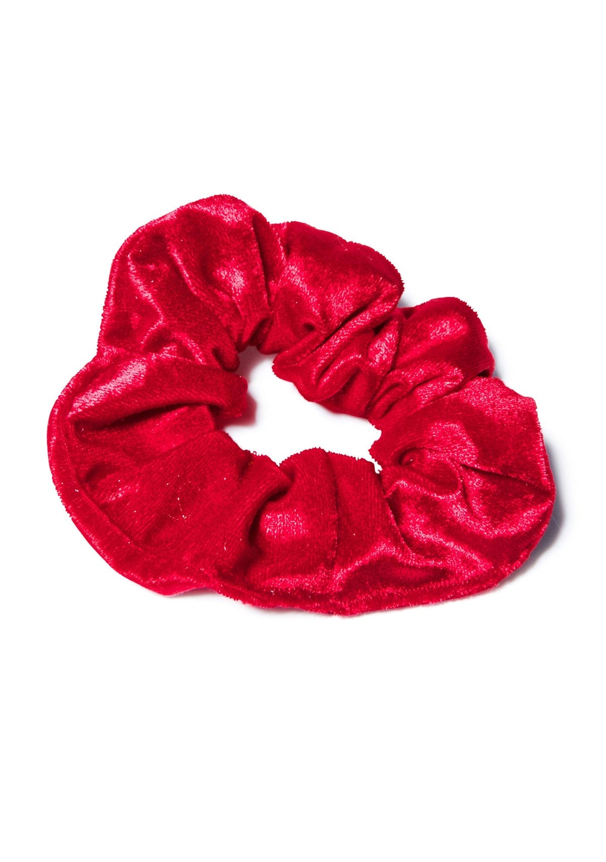 Velvet Barbae Bitch Scrunchie - Dark Purple