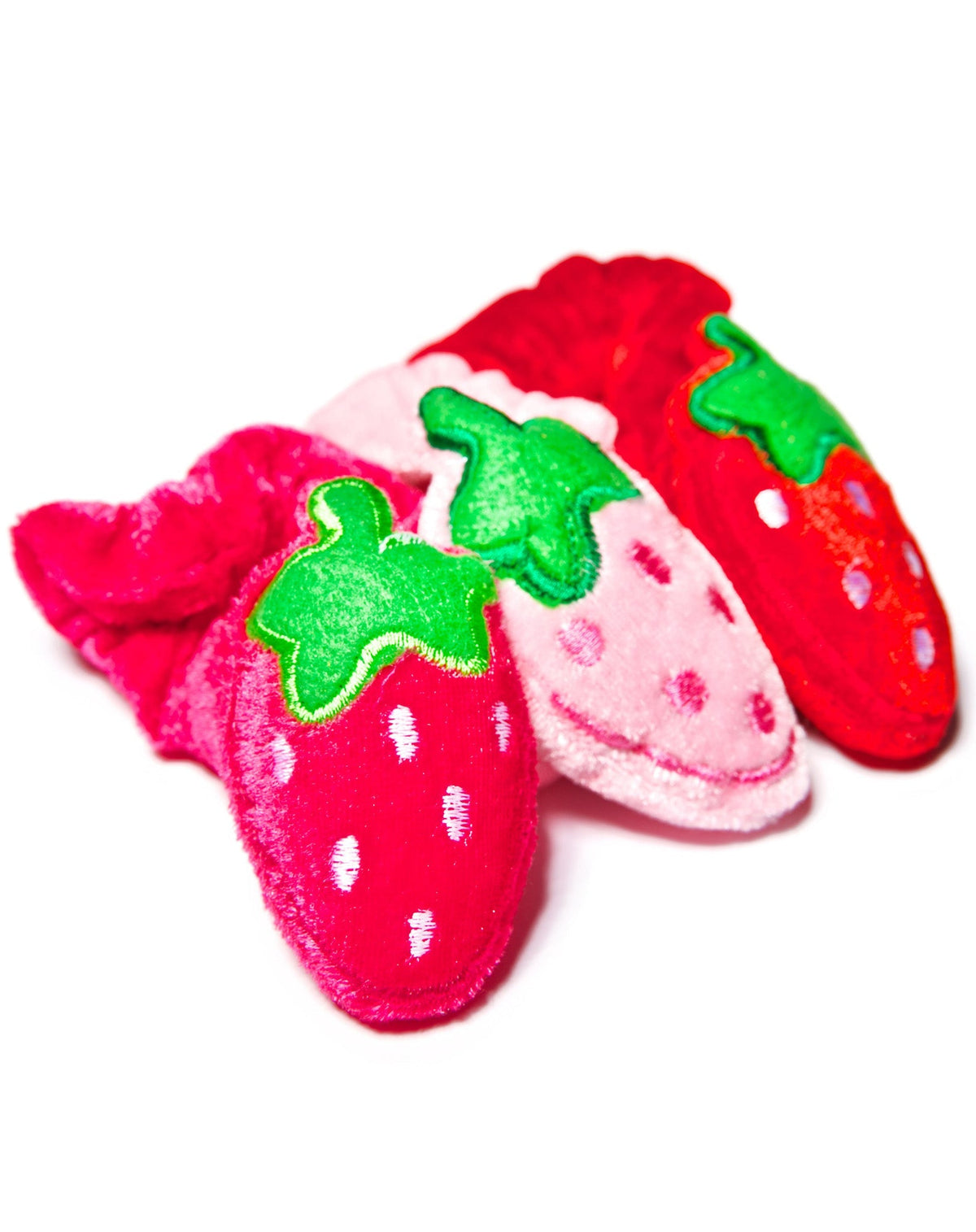 Ichigo Plush Scrunchie - Dark Pink
