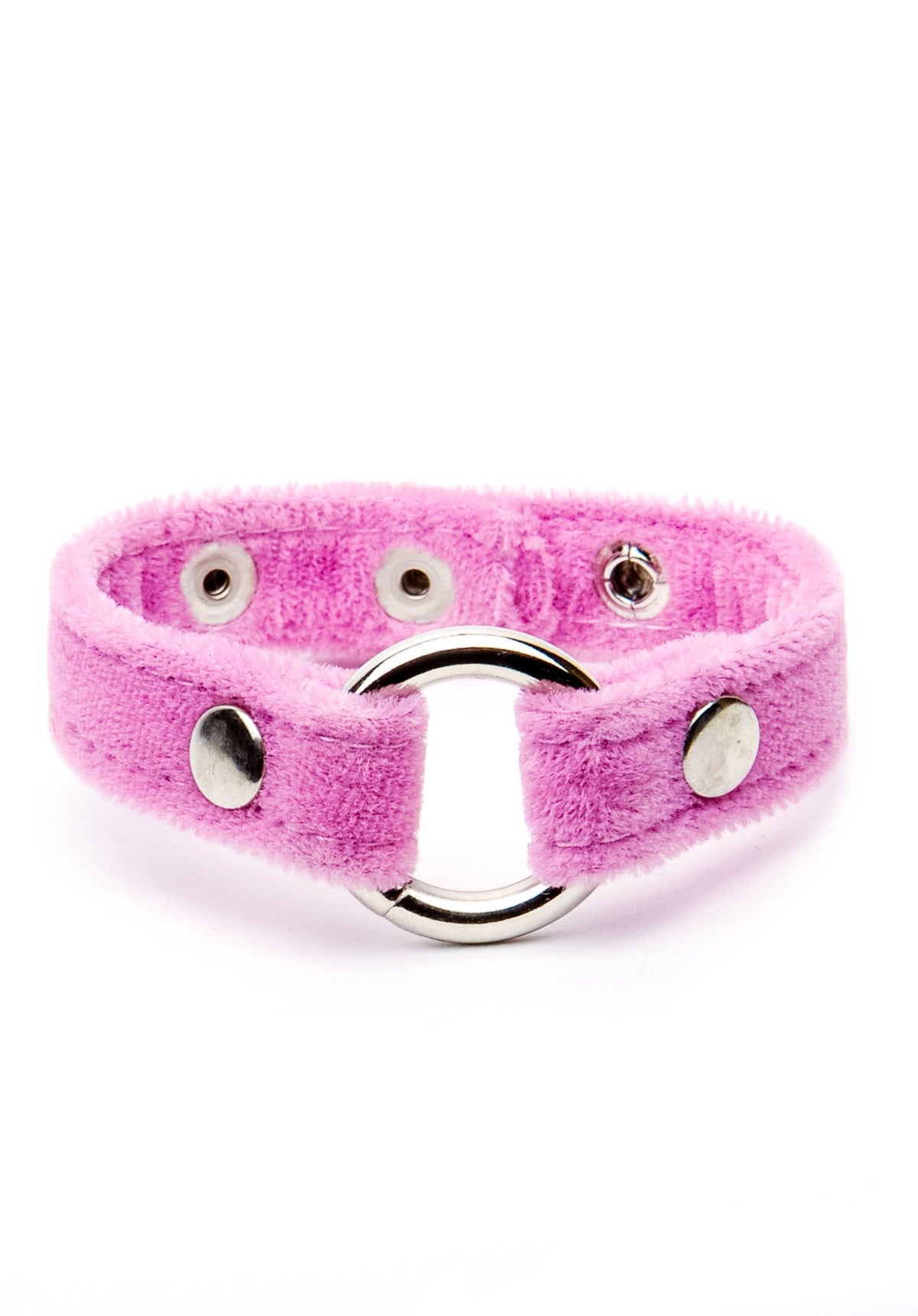 Ophelia Velvet Bracelet - Pink