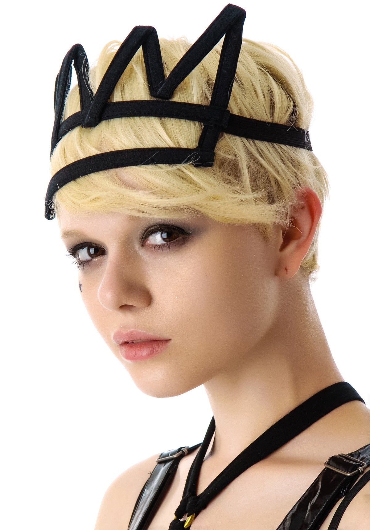 Crown Headband - White