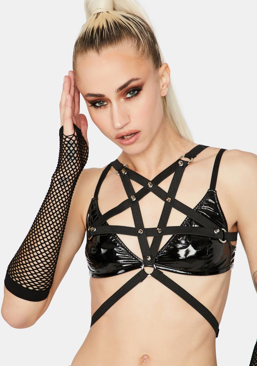Pentagram Power Spiked Harness