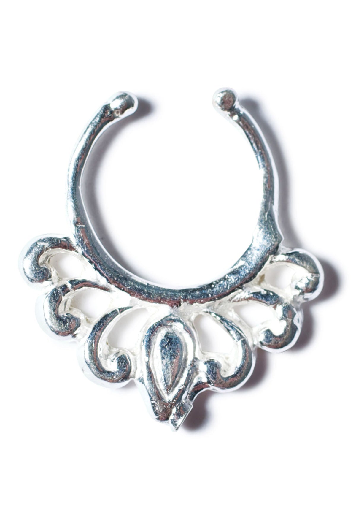 Europa Septum Clip - Silver
