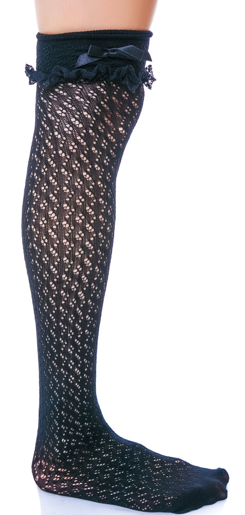 Easy A Thigh Highs - White