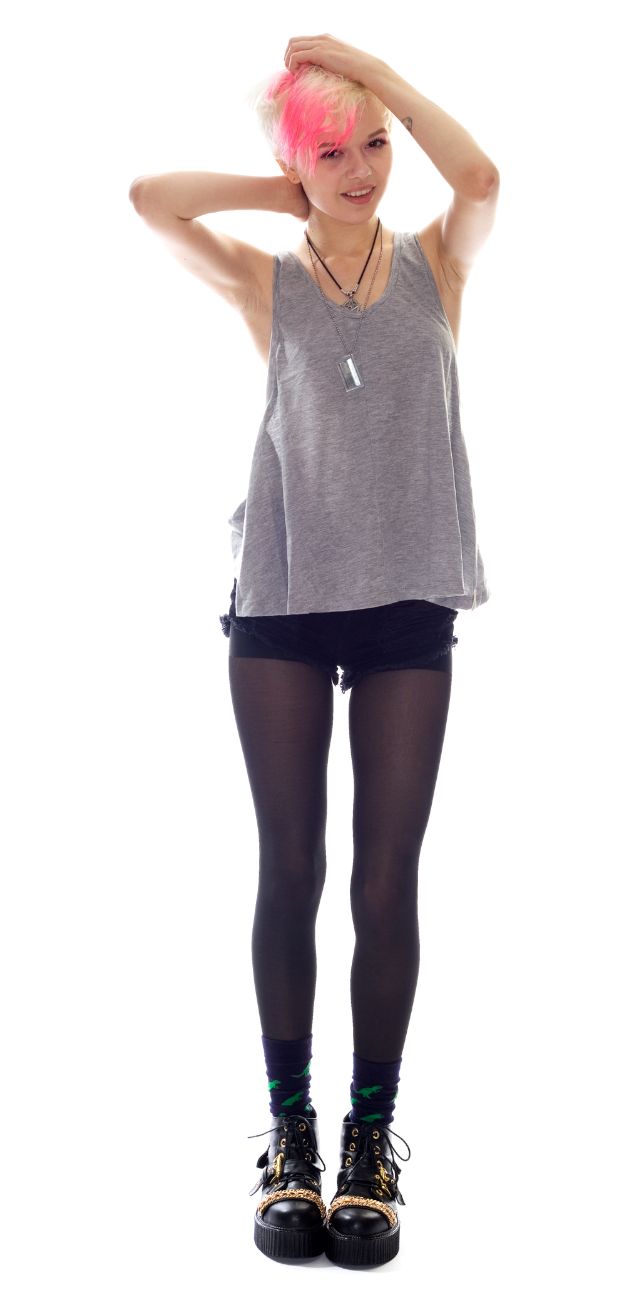 Defender Bowie Tank - White
