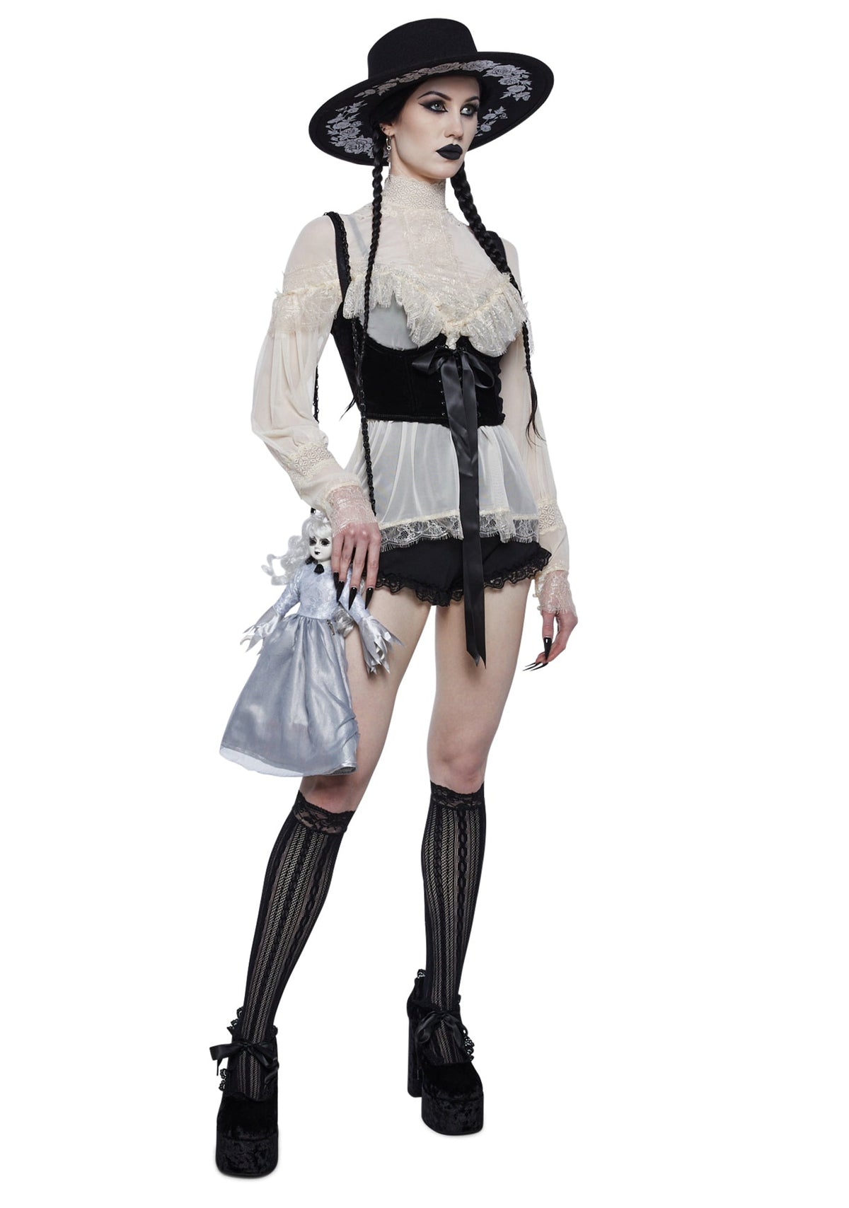 Ghostly Play With Us Doll Purse