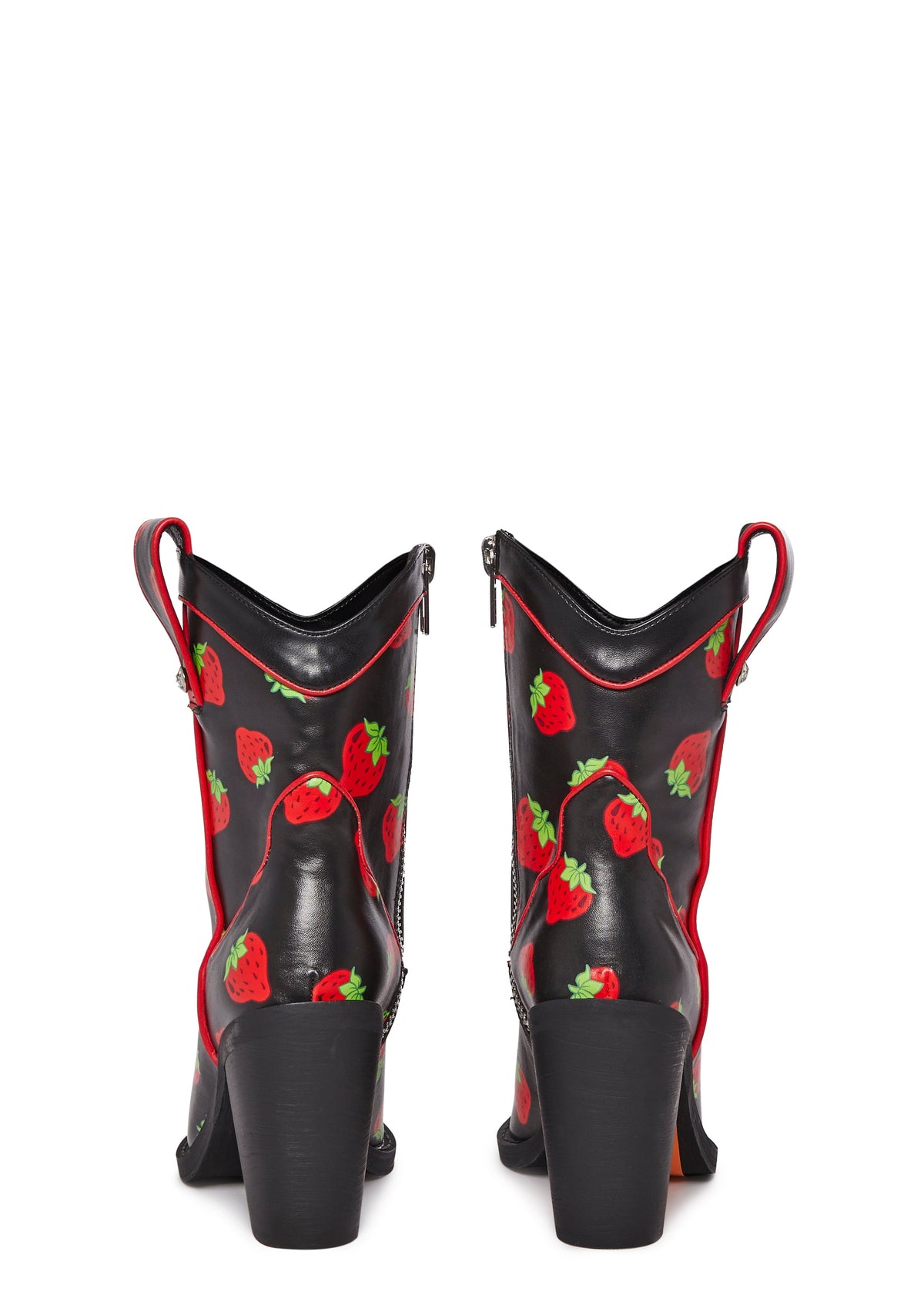 Meadow Greeting Cowboy Boots - Black