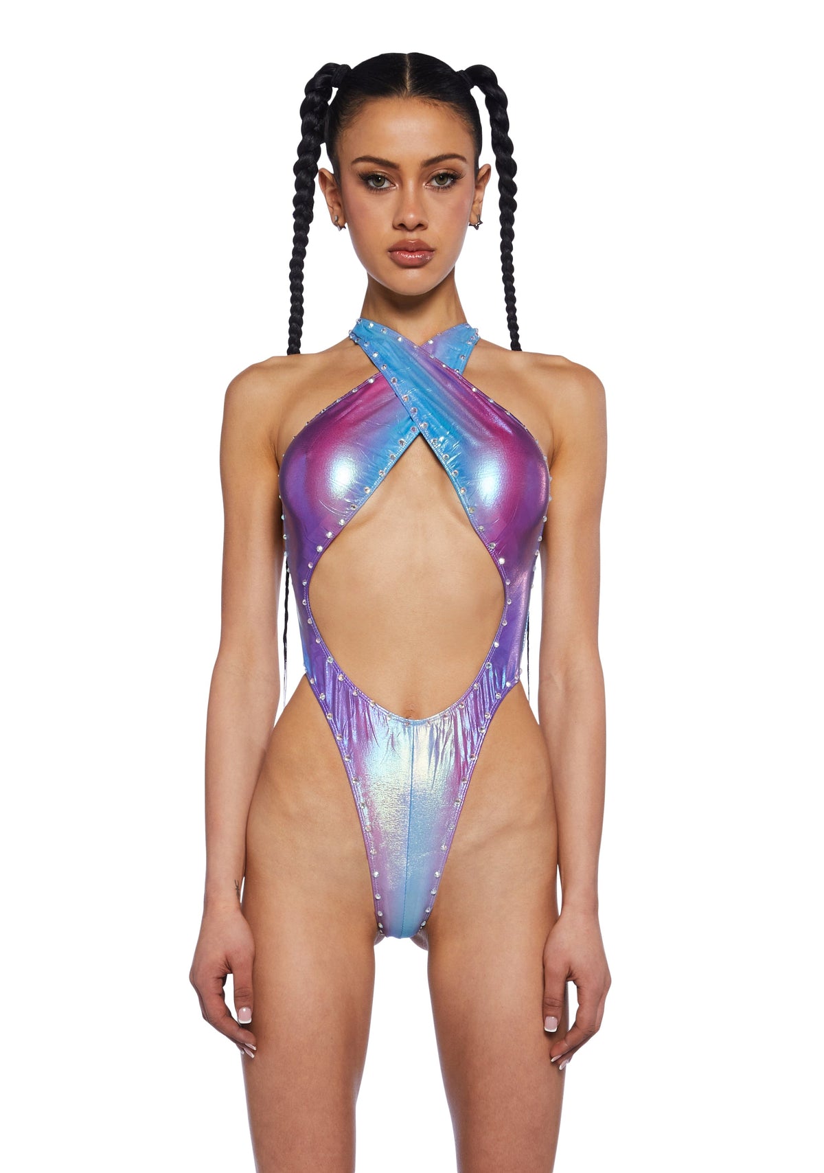 Dance Release Cut Out Bodysuit