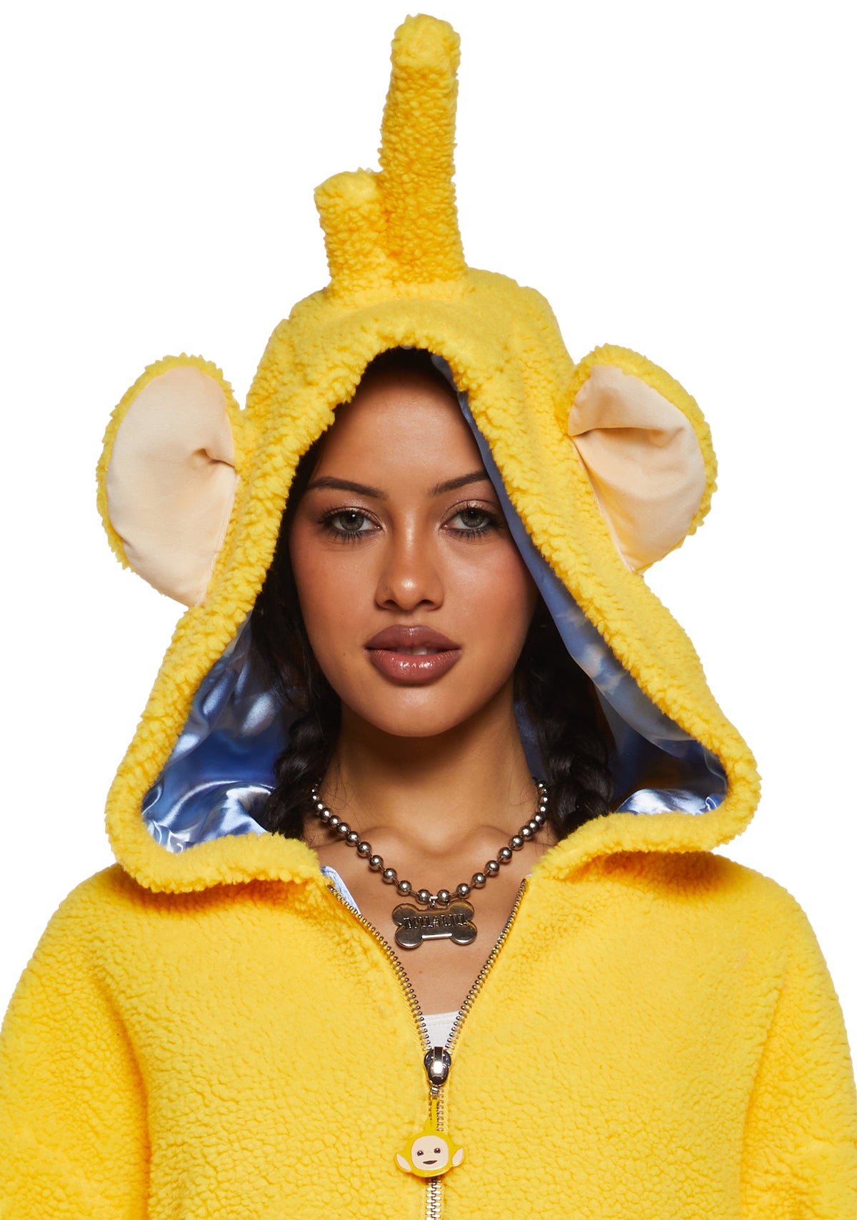 Laa Laa Hooded Sherpa Jacket