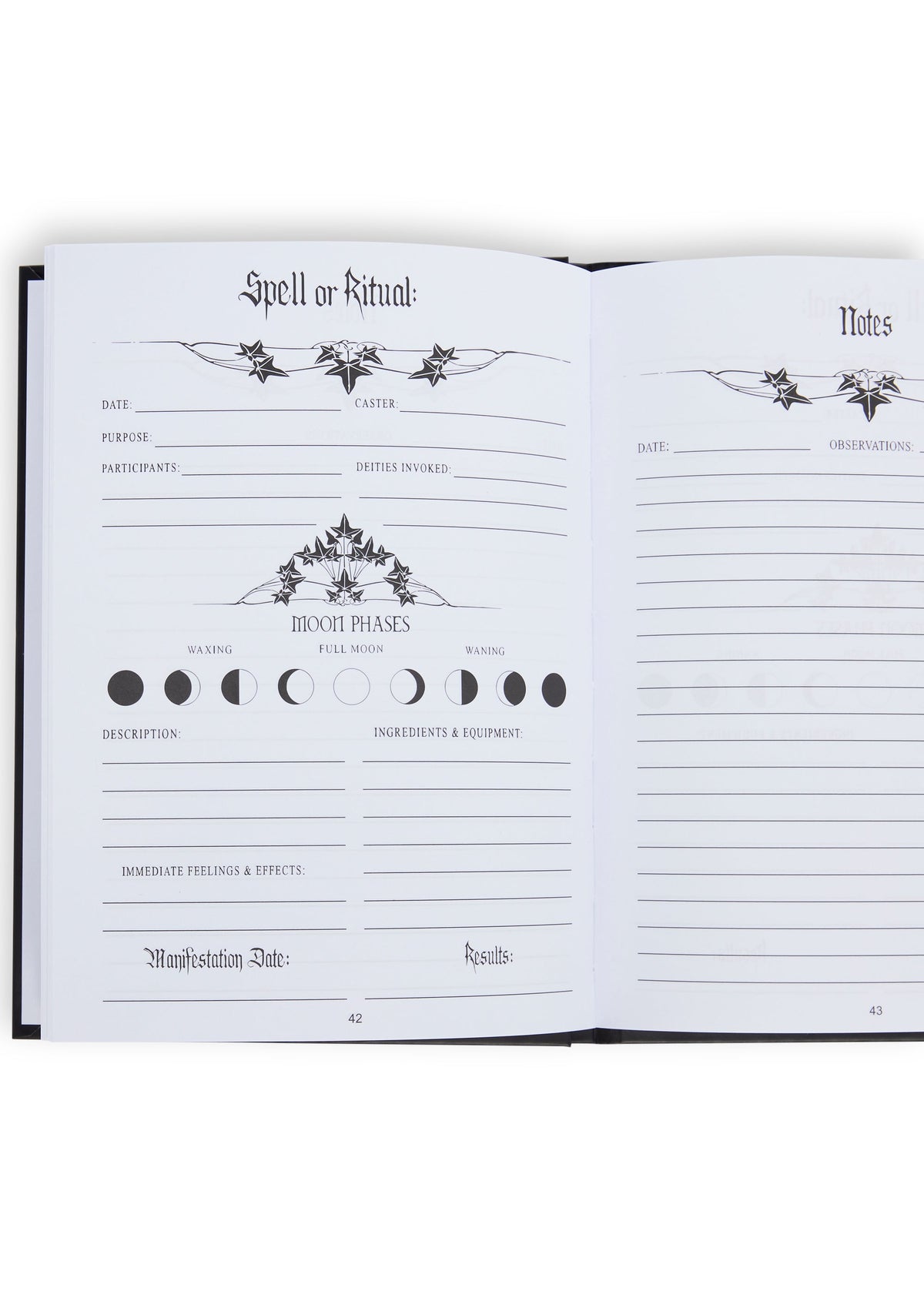 Widow Notebook
