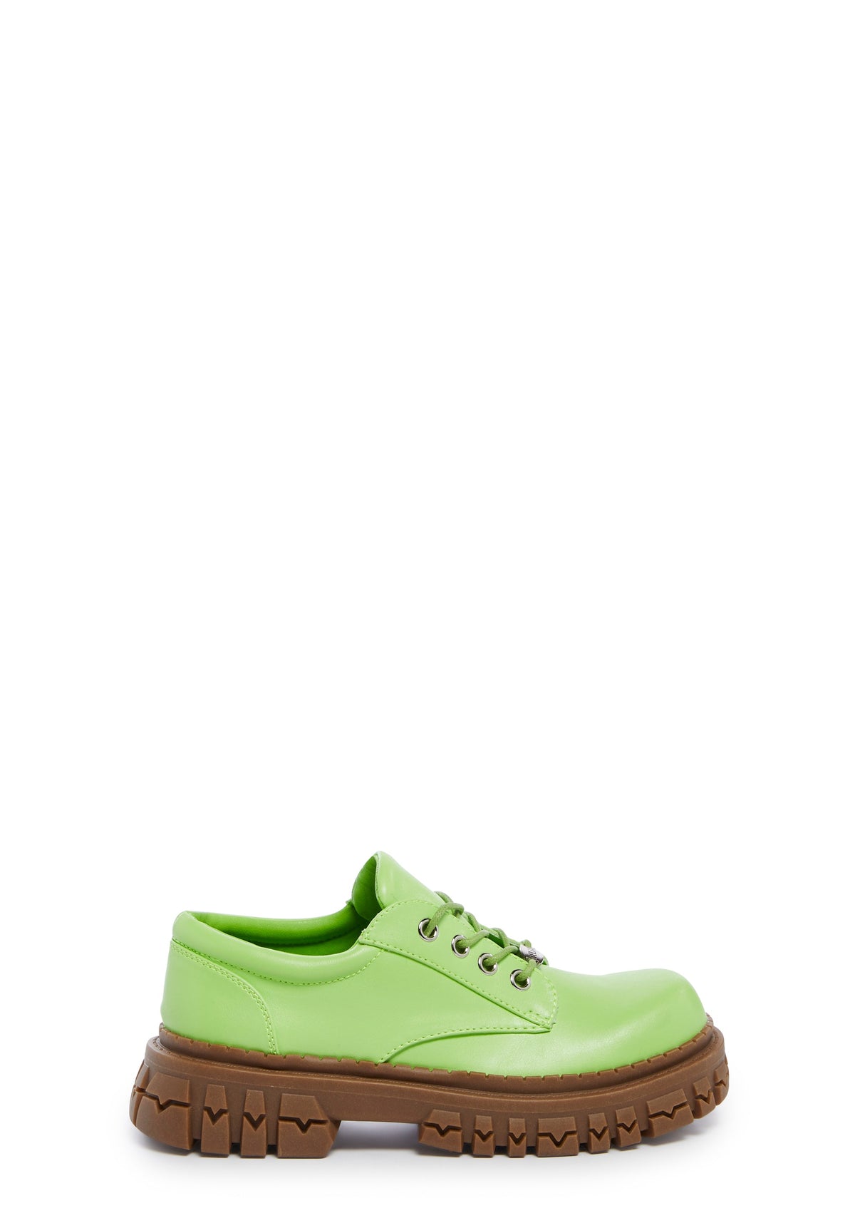 Teen Craft Oxford Shoes - Green