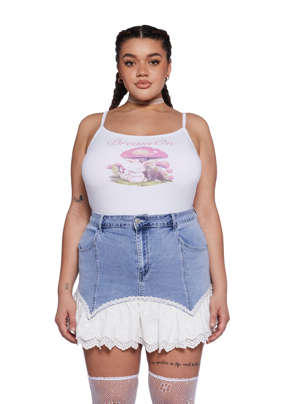 Dream On Mushroom Tank Top