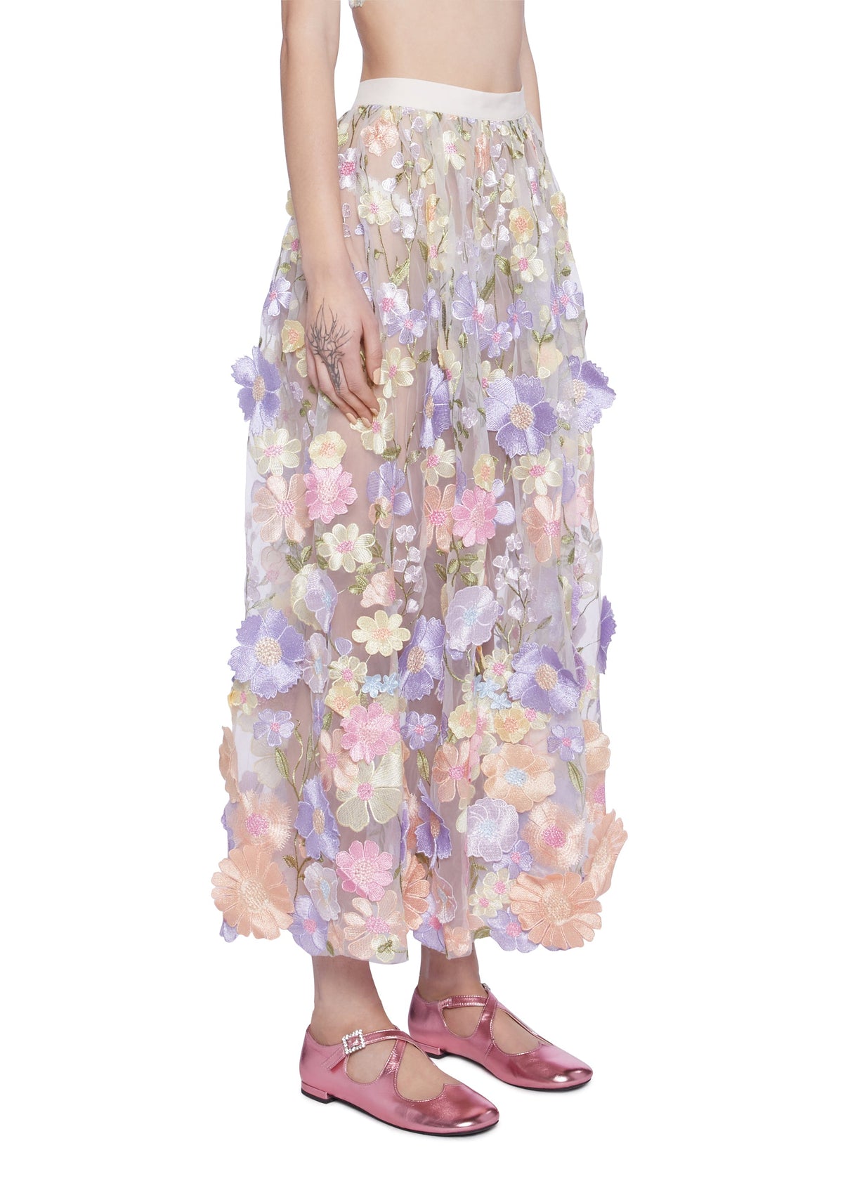 Floral Dreams Maxi Skirt